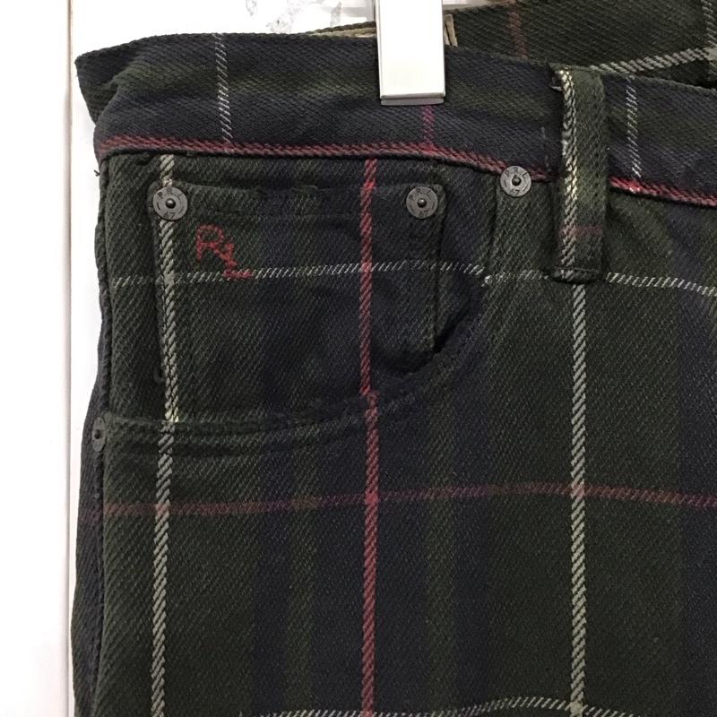 ポロバイラルフローレン Polo by RALPH LAUREN パンツ デニム、ジーンズ デニムパンツ スリムパンツ カジュアルパンツ 30インチ チェック マルチカラー / マルチカラー / メンズ USED 古着 中古 10130062