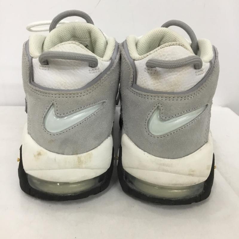 ナイキ NIKE スニーカー スニーカー DZ4516-100 AIR MORE UPTEMPO 96 25cm 25.0cm ロゴ、文字 白 / ホワイト / X 灰 / グレー / レディース USED 古着 中古 10137391