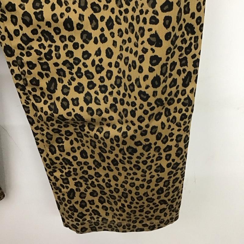 フリークスストア FREAK S STORE パンツ ワークパンツ、ペインターパンツ ワークパンツ ワイドパンツ カジュアルパンツ S ヒョウ柄・レオパード柄 茶 / ブラウン /  メンズ USED 古着 中古 10122975