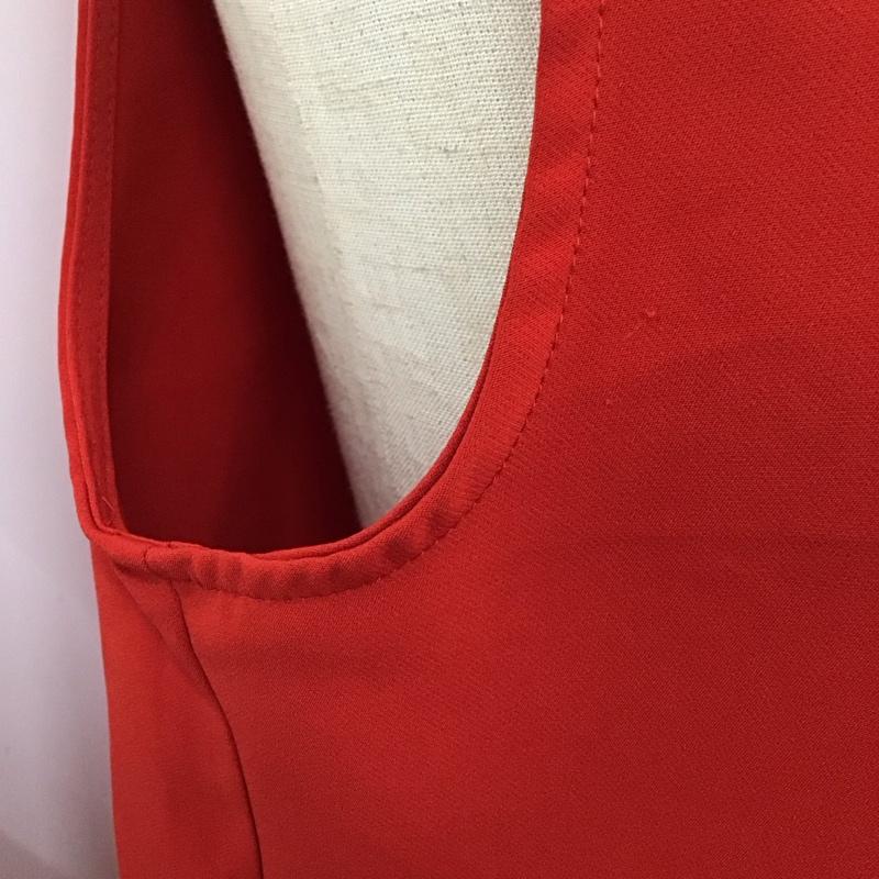 ザラ ZARA トップス トップス 2753 223 600 ノースリーブ M 無地 赤 / レッド / レディース USED 古着 中古 10114458
