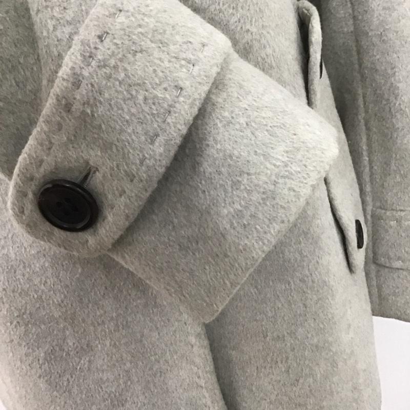 バーバリーロンドン Burberry London コート コート一般 コート カラージャケット アウター アンゴラコート 40 無地 灰 / グレー / レディース USED 古着 中古 10107382