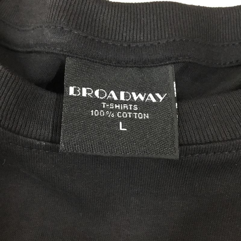 古着 USED Tシャツ 半袖 半袖カットソー プリントTシャツ クルーネックカットソー バンドTシャツ L プリント 黒 / ブラック / メンズ USED 古着 中古 10108338