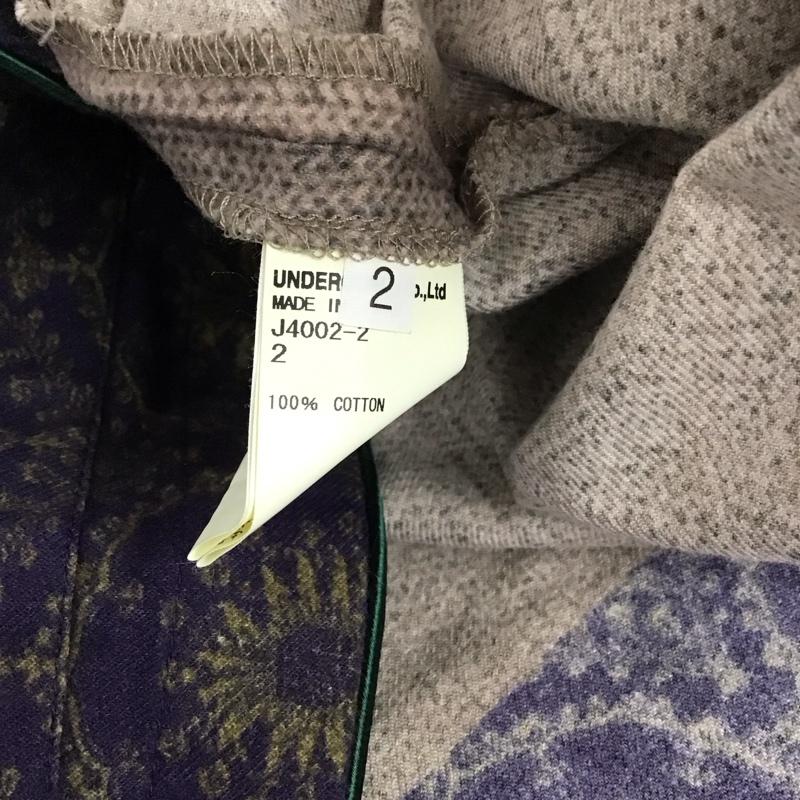 アンダーカバー UNDERCOVER シャツ、ブラウス 長袖 j4002-2 長袖シャツ パジャマ 前ボタン 2 プリント マルチカラー / マルチカラー / メンズ USED 古着 中古 10131396