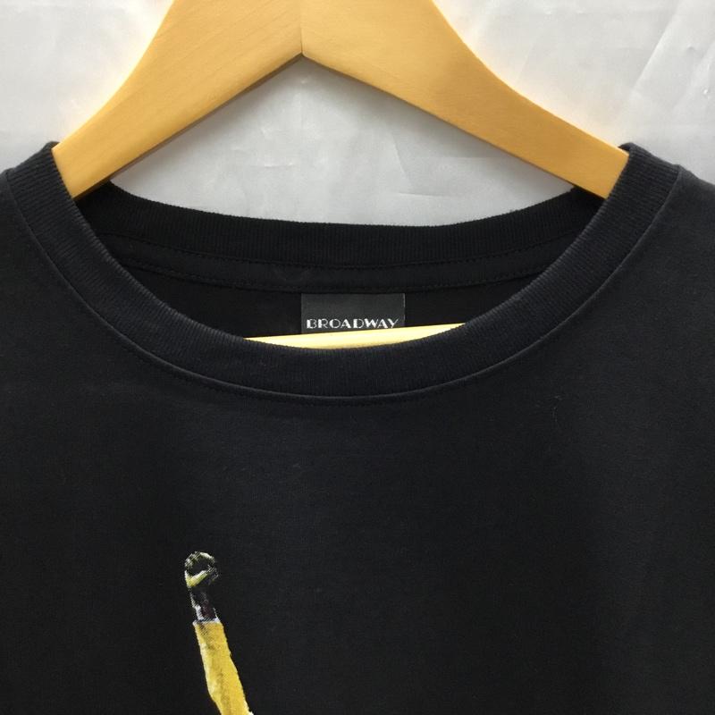 古着 USED Tシャツ 半袖 半袖カットソー プリントTシャツ クルーネックカットソー バンドTシャツ XL プリント 黒 / ブラック / メンズ USED 古着 中古 10106910