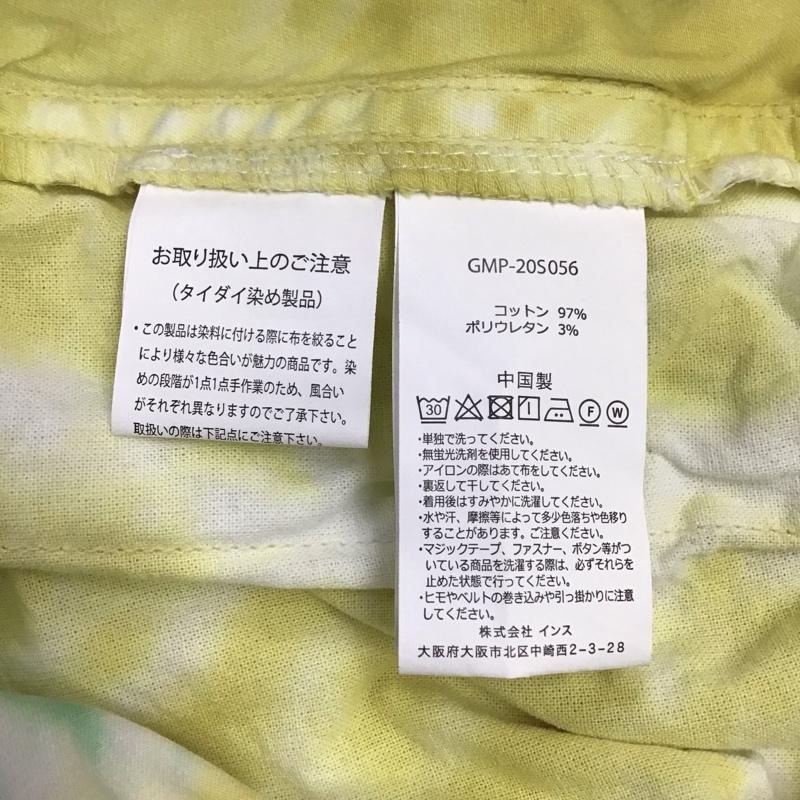 グラミチ GRAMICCI パンツ ショートパンツ gmp-20s056 Gショーツタイダイ ハーフパンツ カジュアルパンツ L 総柄 マルチカラー / マルチカラー / メンズ USED 古着 中古 10113901