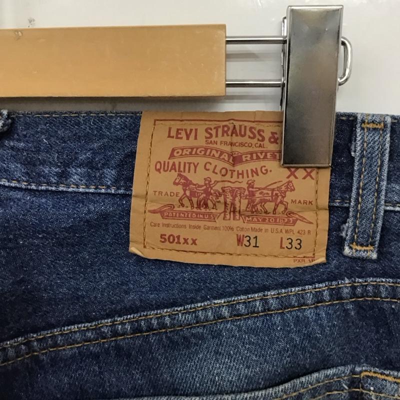 リーバイストラウスアンドコー Levi Strauss & co. パンツ デニム、ジーンズ 31インチ 無地 インディゴ / インディゴ /  メンズ USED 古着 中古 10124039