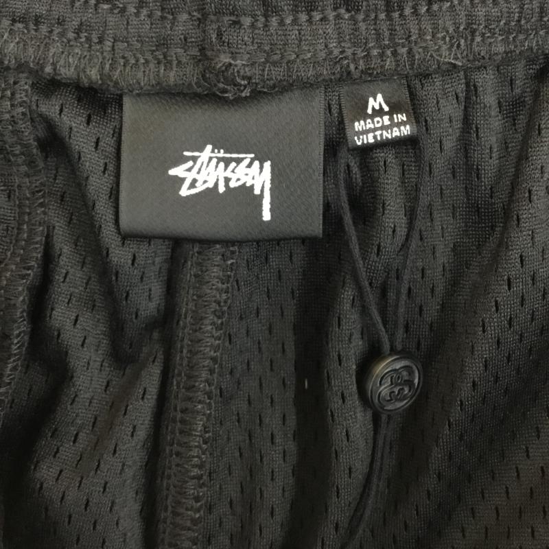ステューシー STUSSY パンツ ショートパンツ STUSSY Sport Mesh Short 112307 M ロゴ、文字 黒 / ブラック / X 白 / ホワイト / メンズ USED 古着 中古 10134502