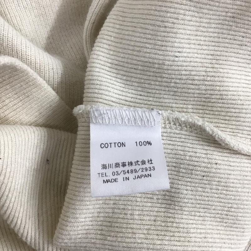 クオドロ quadro カットソー 長袖 長袖カットソー クルーネックカットソー 長袖Tシャツ ロングスリーブカットソー 3 無地 アイボリー / アイボリー /  メンズ USED 古着 中古 10110216
