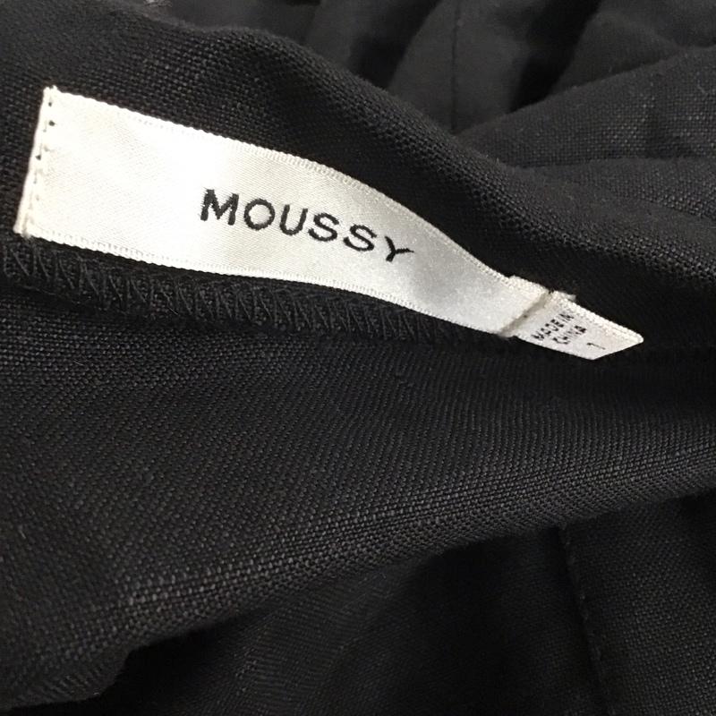 マウジー MOUSSY サロペット・オーバーオール サロペット、オーバーオール 010csh30-2280 buttonupallinone オールインワン 1 無地 黒 / ブラック / レディース USED 古着 中古 10135177
