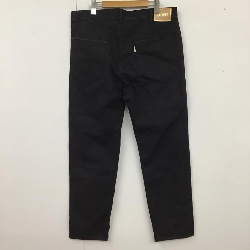フォーヴ FAUVES パンツ デニム、ジーンズ デニムパンツ スリムパンツ ストレッチパンツ ジーンズ 6 無地 黒 / ブラック /  メンズ USED 古着 中古 10122793