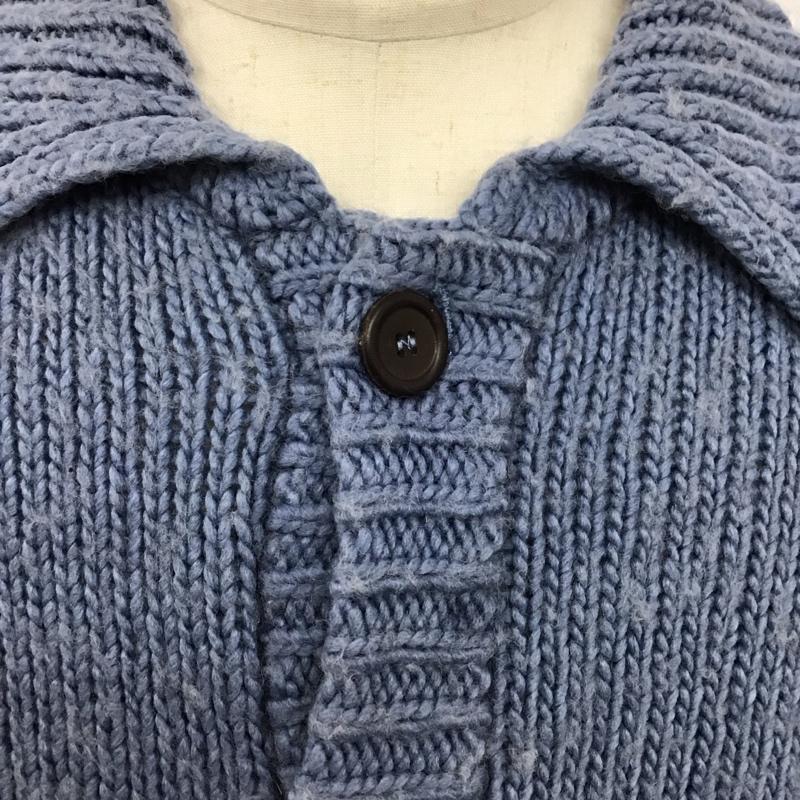アワーレガシー Our Legacy カーディガン 長袖 4052090048 襟付き M 無地 青 / ブルー / メンズ USED 古着 中古 10123528
