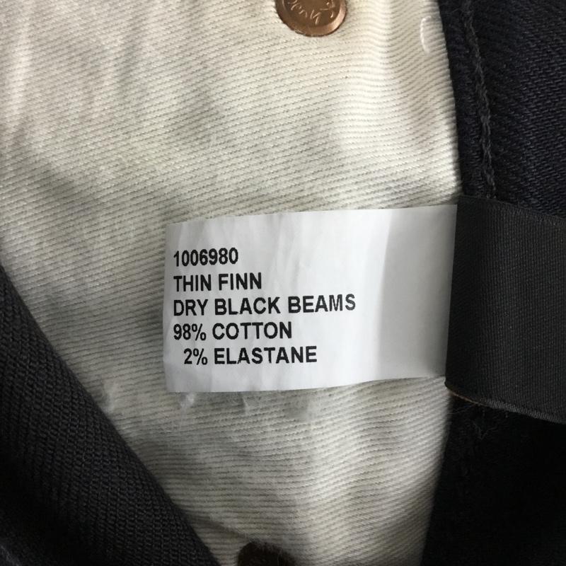 ヌーディージーンズ Nudie Jeans パンツ デニム、ジーンズ デニムパンツ スリムパンツ ストレッチパンツ ジーンズ 33インチ 無地 黒 / ブラック / メンズ USED 古着 中古 10117105