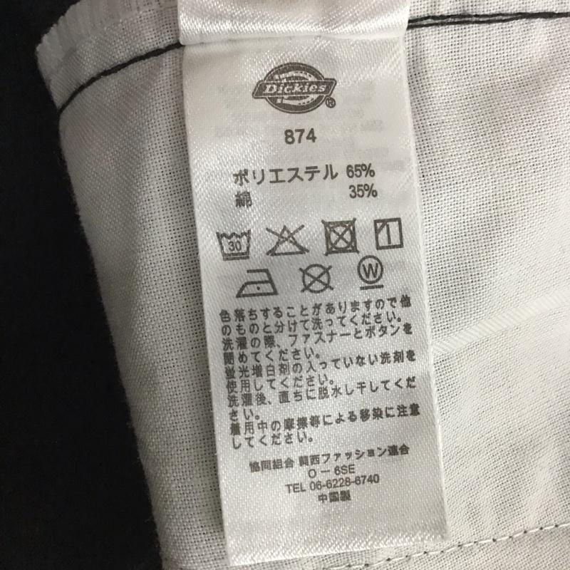 ディッキーズ Dickies パンツ ワークパンツ、ペインターパンツ 36 無地 黒 / ブラック / メンズ USED 古着 中古 10146828