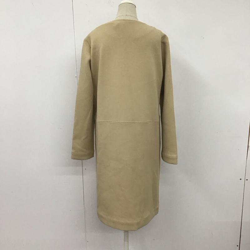 ドゥアルシーヴ Doux archives コート コート一般 FREE 無地 ベージュ / ベージュ / レディース USED 古着 中古 10121738