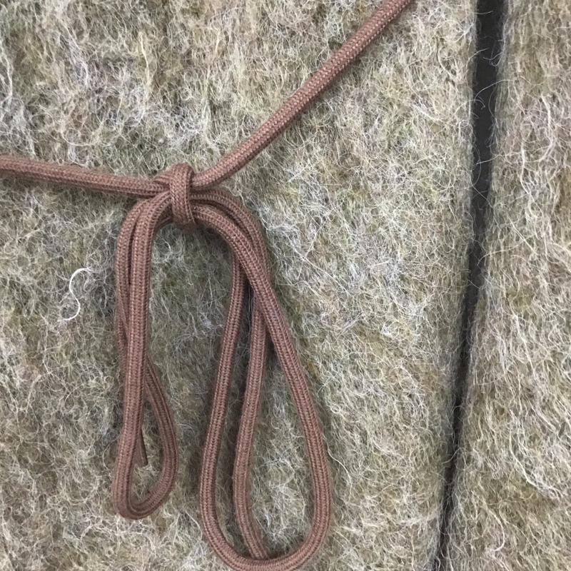 ローリーズファーム LOWRYS FARM カーディガン 長袖 FREE 無地 カーキ / カーキ / レディース USED 古着 中古 10131564