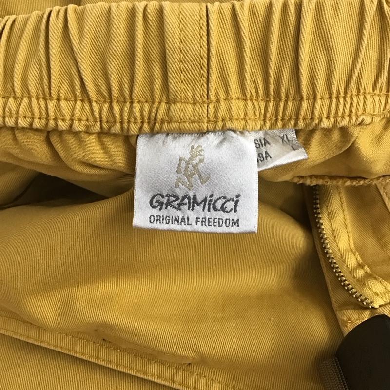 グラミチ GRAMICCI パンツ ワークパンツ、ペインターパンツ XL 無地 黄 / イエロー /  メンズ USED 古着 中古 10126645