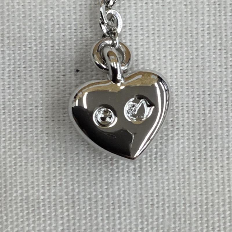 スワロフスキー SWAROVSKI アクセサリー ネックレス、ペンダント 桃 / ピンク / X 銀 / シルバー / レディース USED 古着 中古 10139796