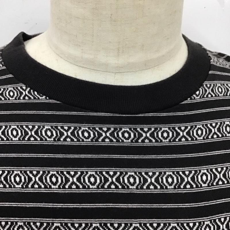 クーティー COOTIE Tシャツ 半袖 半袖カットソー プリントTシャツ クルーネックカットソー L プリント 白 / ホワイト / X 黒 / ブラック /  メンズ USED 古着 中古 10113143