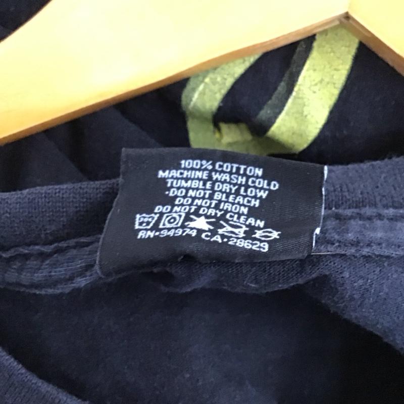 ステューシー STUSSY Tシャツ 半袖 L プリント X ロゴ、文字 黒 / ブラック / メンズ USED 古着 中古 10137006