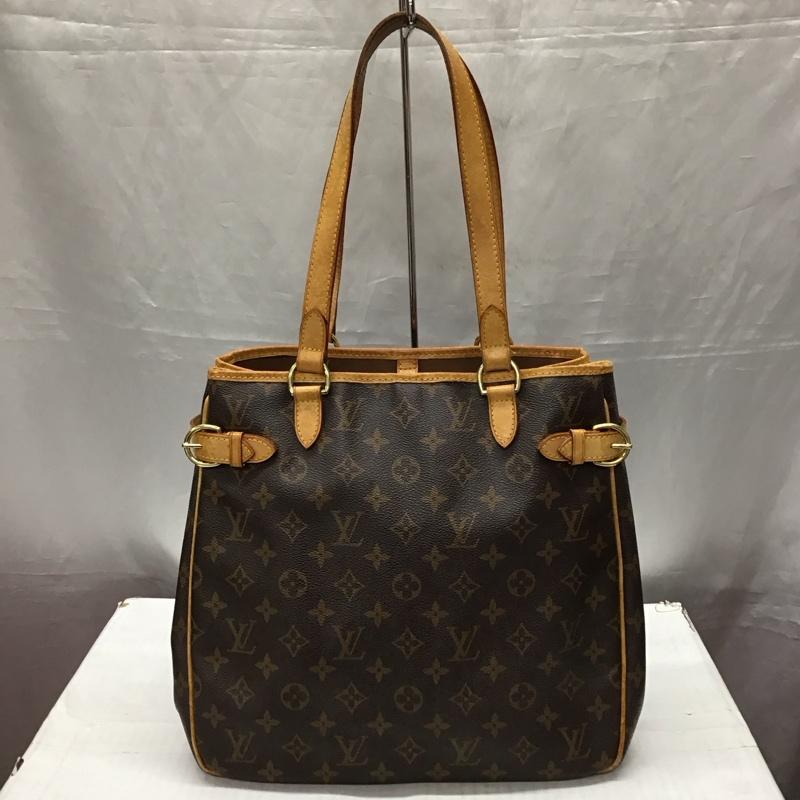 ルイヴィトン LOUIS VUITTON トートバッグ トートバッグ モノグラム FL0025 バティニョール ヴェルティカル 総柄 茶 / ブラウン / レディース USED 古着 中古 10115061