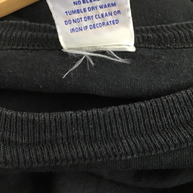 スタンダード カリフォルニア STANDARD CALIFORNIA Tシャツ 半袖 半袖カットソー プリントTシャツ クルーネックカットソー チャンピオン L ロゴ、文字 黒 / ブラック / メンズ USED 古着 中古 10130727