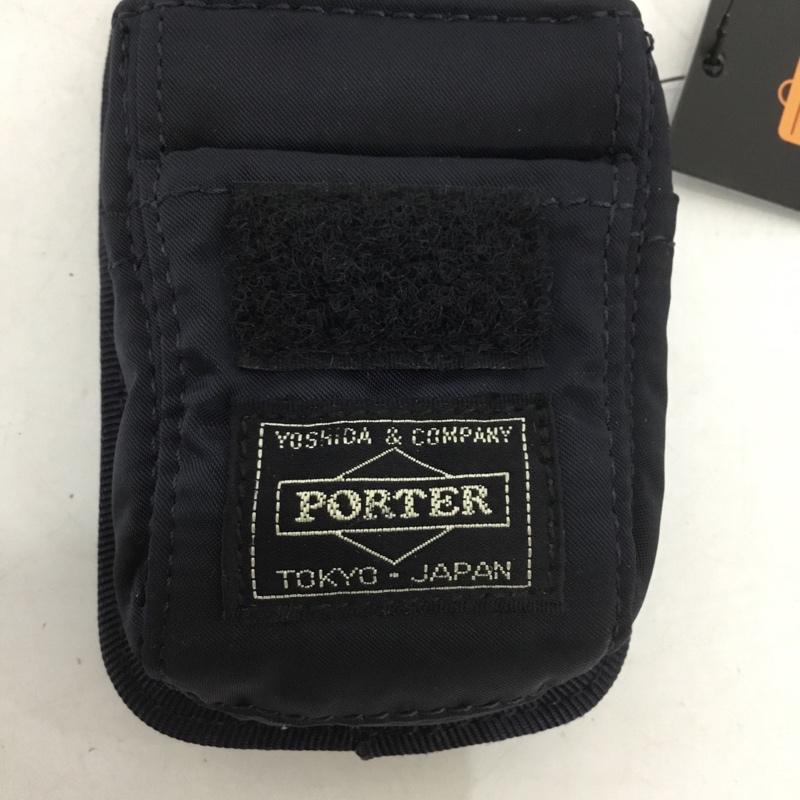 ヘッドポーター HEAD PORTER ファッション小物 ファッション小物 ポーチ 小物入れ ロゴ、文字 紺 / ネイビー / メンズ USED 古着 中古 10135522