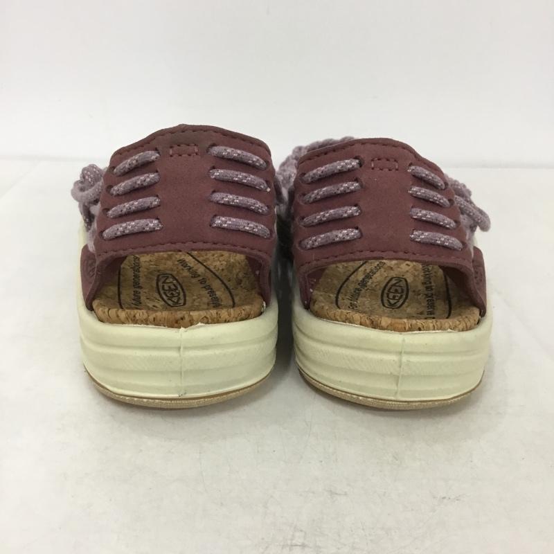 キーン KEEN サンダル サンダル 1028687 UNEEK 2 HARVEST アウトドアシューズ 25cm 25.0cm ロゴ、文字 紫 / パープル / レディース USED 古着 中古 10138480