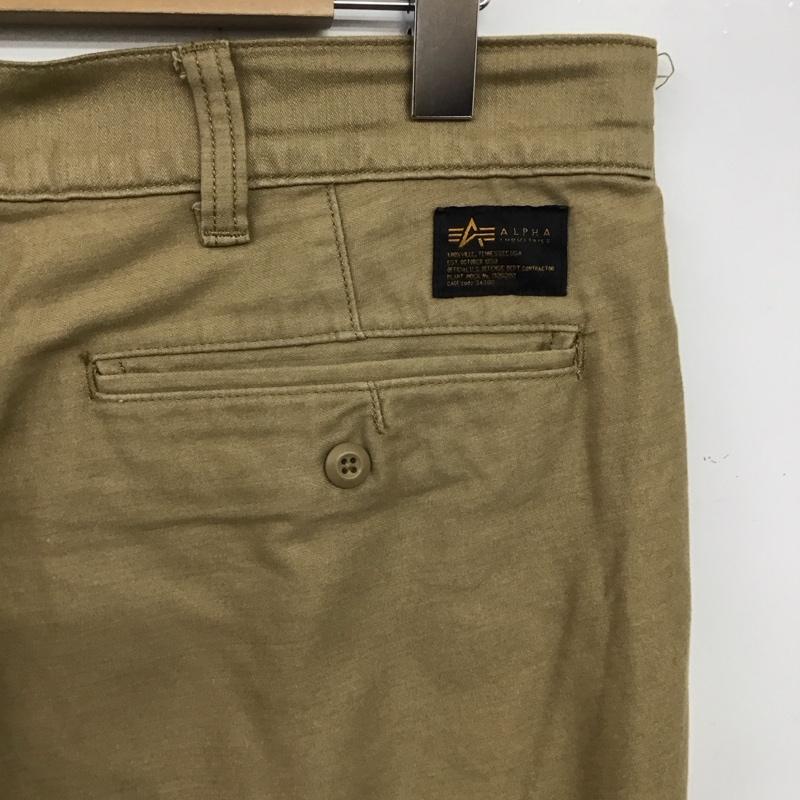 アルファ ALPHA パンツ ワークパンツ、ペインターパンツ ワークパンツ ミリタリーパンツ ワイドパンツ XL 無地 ベージュ / ベージュ / メンズ USED 古着 中古 10137770