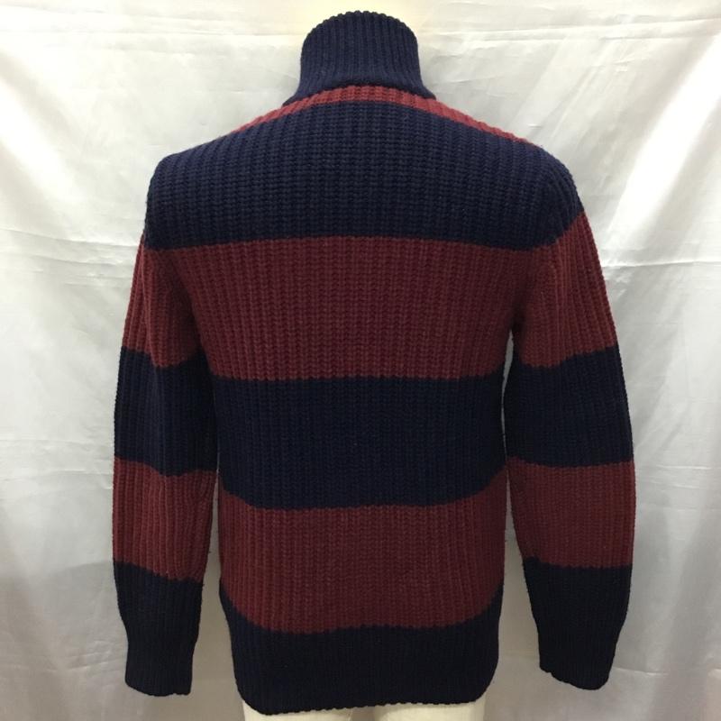 トミーヒルフィガー TOMMY HILFIGER ジャケット、上着 ジャケット、ブレザー 長袖ニットジャケット 前開きニットカーディガン カジュアルジャケット M ボーダー柄 マルチカラー / マルチカラー / メンズ USED 古着 中古 10113546
