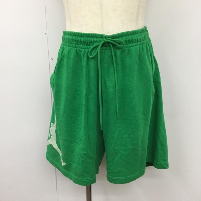 エアジョーダン AIR JORDAN パンツ ショートパンツ dx9667-310 EssentialsFleeceShorts ショートパンツ スポーツウェア XXL ロゴ、文字 緑 / グリーン / メンズ USED 古着 中古 10120785