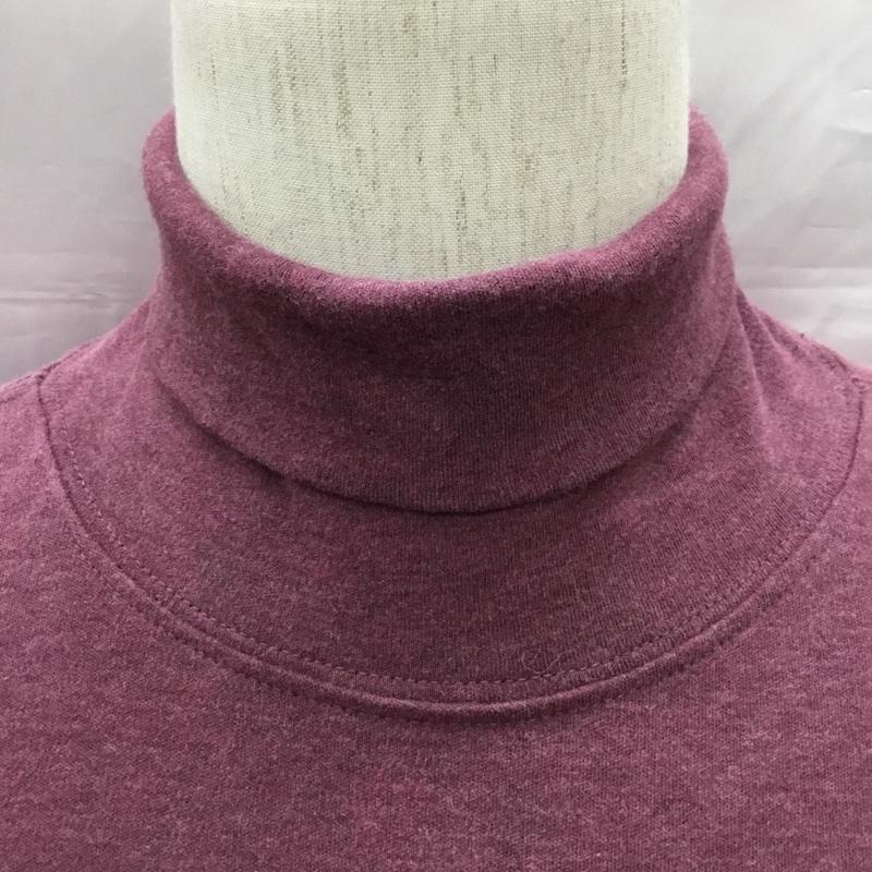 ブルックスブラザーズ BROOKS BROTHERS カットソー 長袖 タートルネック M ワンポイント 紫 / パープル /  メンズ USED 古着 中古 10111384