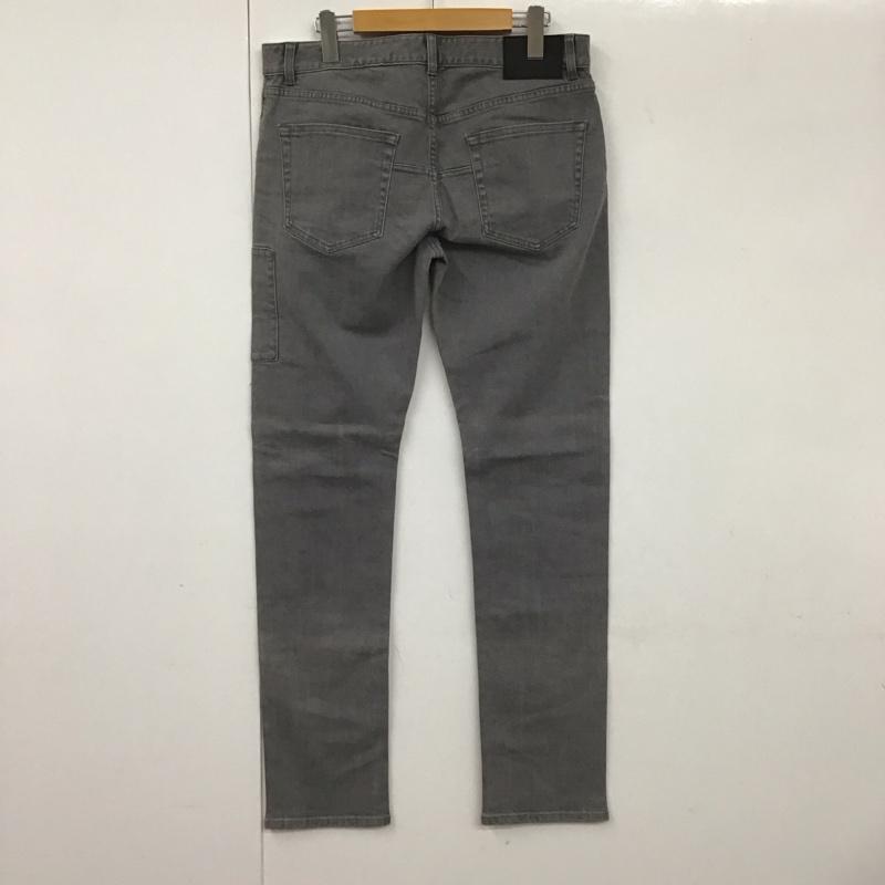 ユニクロアンダーカバー UU パンツ デニム、ジーンズ 321-072093 スキニーフィットジーンズ デニムストレッチスリムパンツ 32インチ 無地 灰 / グレー / メンズ USED 古着 中古 10130935