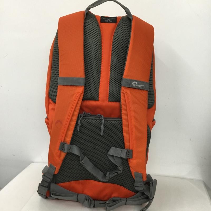 ロープロ Lowepro リュックサック、デイパック リュックサック、デイバッグ Photo Hatchback 22L カメラバッグ カメラリュック ロゴ、文字 橙 / オレンジ / メンズ USED 古着 中古 10128611
