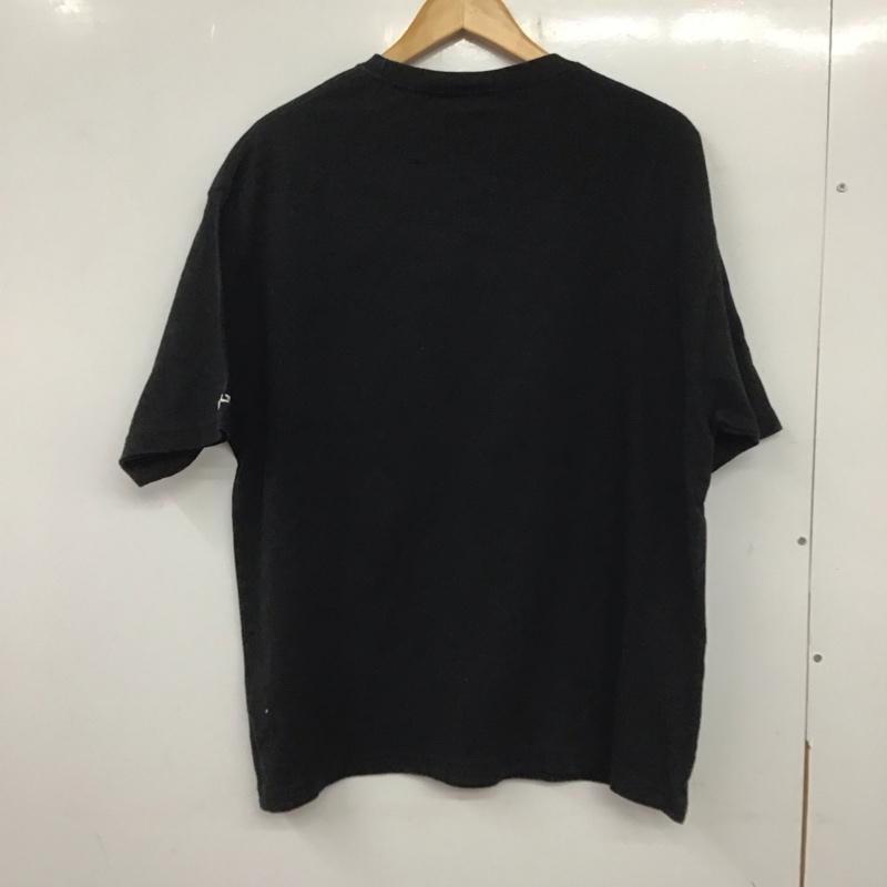 ケルティ KELTY Tシャツ 半袖 半袖カットソー 無地Tシャツ クルーネックカットソー L ロゴ、文字 黒 / ブラック / メンズ USED 古着 中古 10138446