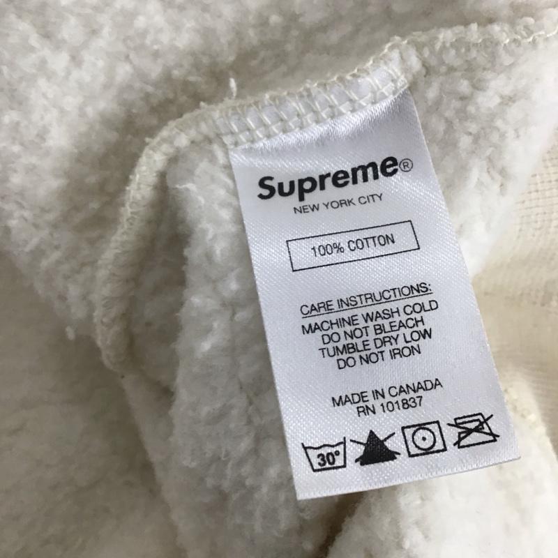 シュプリーム Supreme トレーナー 長袖 20AW AerialCrewneck スウェット トレーナー S プリント アイボリー / アイボリー / メンズ USED 古着 中古 10140765