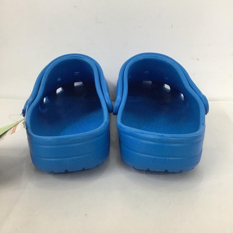 クロックス crocs サンダル サンダル ralen clog 28cm 28.0cm 無地 青 / ブルー / メンズ USED 古着 中古 10125464