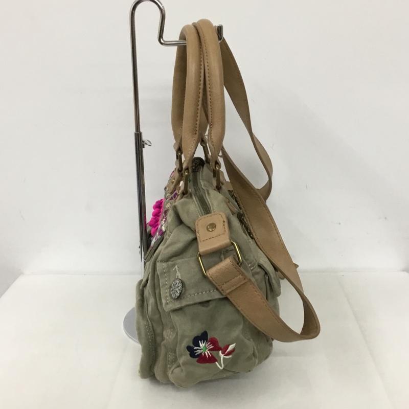 デシグアル Desigual ショルダーバッグ ショルダーバッグ ハンドバッグ 2WAY 71X9JC6 刺繍 マルチカラー / マルチカラー / レディース USED 古着 中古 10128302