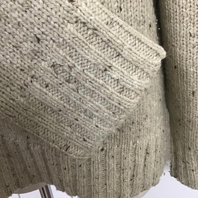 ポロバイラルフローレン Polo by RALPH LAUREN ニット、セーター 長袖 ハイネック LL 無地 ベージュ / ベージュ / メンズ USED 古着 中古 10106062
