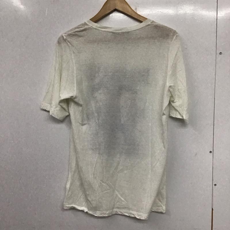 ディースクエアード2 DSQUARED2 Tシャツ 半袖 半袖カットソー プリントTシャツ クルーネックカットソー S プリント 白 / ホワイト / メンズ USED 古着 中古 10138539