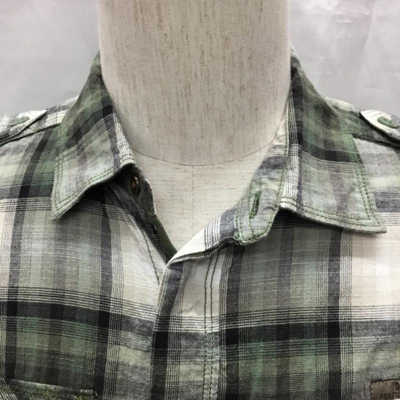 ディーゼル DIESEL シャツ、ブラウス 半袖 半袖シャツ カラーシャツ 半袖カットソー チェックシャツ S チェック マルチカラー / マルチカラー /  メンズ USED 古着 中古 10108524