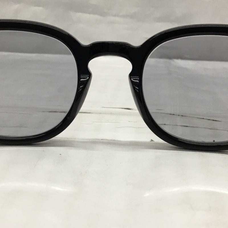 モスコット MOSCOT めがね・サングラス めがね LEMTOSH 49 24-145 ケース付き カラーレンズ 度入り ワンポイント 黒 / ブラック / メンズ USED 古着 中古 10119099