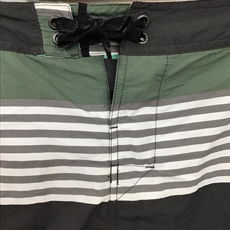 パタゴニア patagonia パンツ ショートパンツ 86621 スイムショーツ ショートパンツ ハーフパンツ 30インチ ボーダー柄 マルチカラー / マルチカラー / メンズ USED 古着 中古 10130814