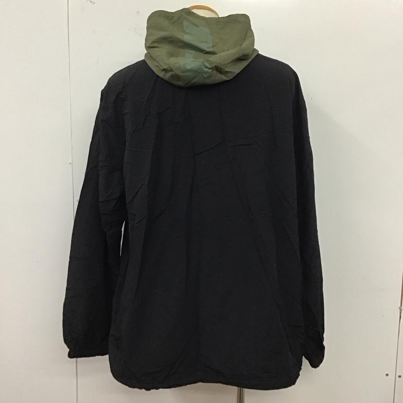 チャンピオン Champion ジャケット、上着 ジャケット、ブレザー c8-n604 アノラックパーカー X-LARGE コラボ XL ロゴ、文字 黒 / ブラック /  メンズ USED 古着 中古 10124725