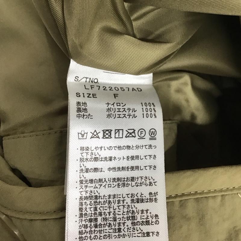 ローリーズファーム LOWRYS FARM ベスト ベスト FREE 無地 カーキ / カーキ / レディース USED 古着 中古 10133141