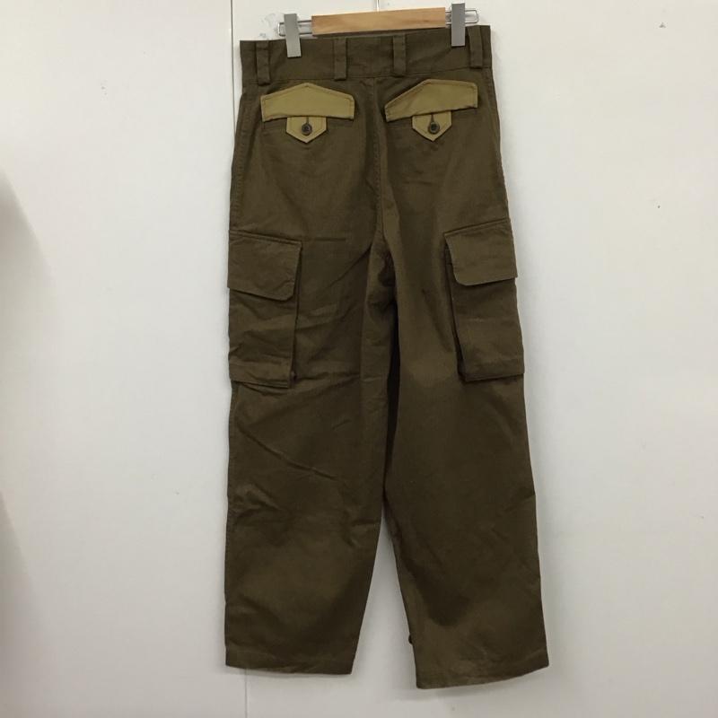 古着 USED パンツ ワークパンツ、ペインターパンツ フランス軍 M-47 pp282yn 無地 茶 / ブラウン /  メンズ USED 古着 中古 10121761