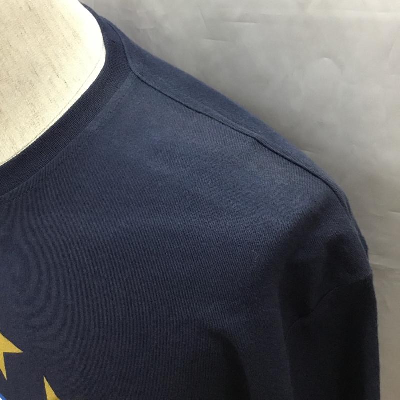 古着 USED Tシャツ 半袖 半袖カットソー プリントTシャツ クルーネックカットソー スポーツウェア M プリント 紺 / ネイビー / メンズ USED 古着 中古 10109006