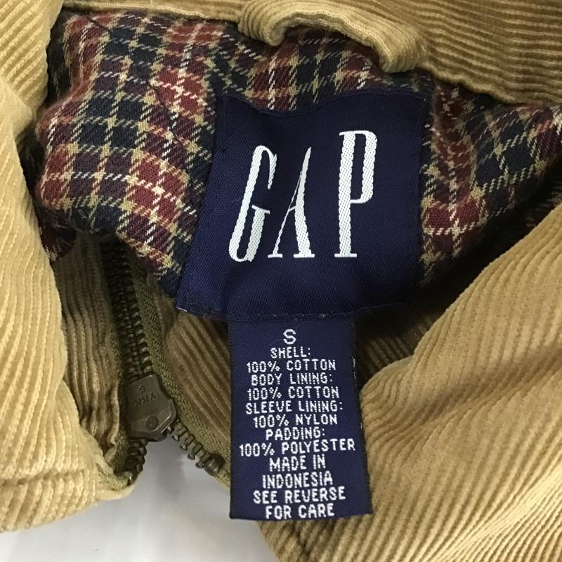 ギャップ GAP ジャケット、上着 ジャンパー、ブルゾン コーデュロイ 90s OLD S 無地 茶 / ブラウン / メンズ USED 古着 中古 10106071