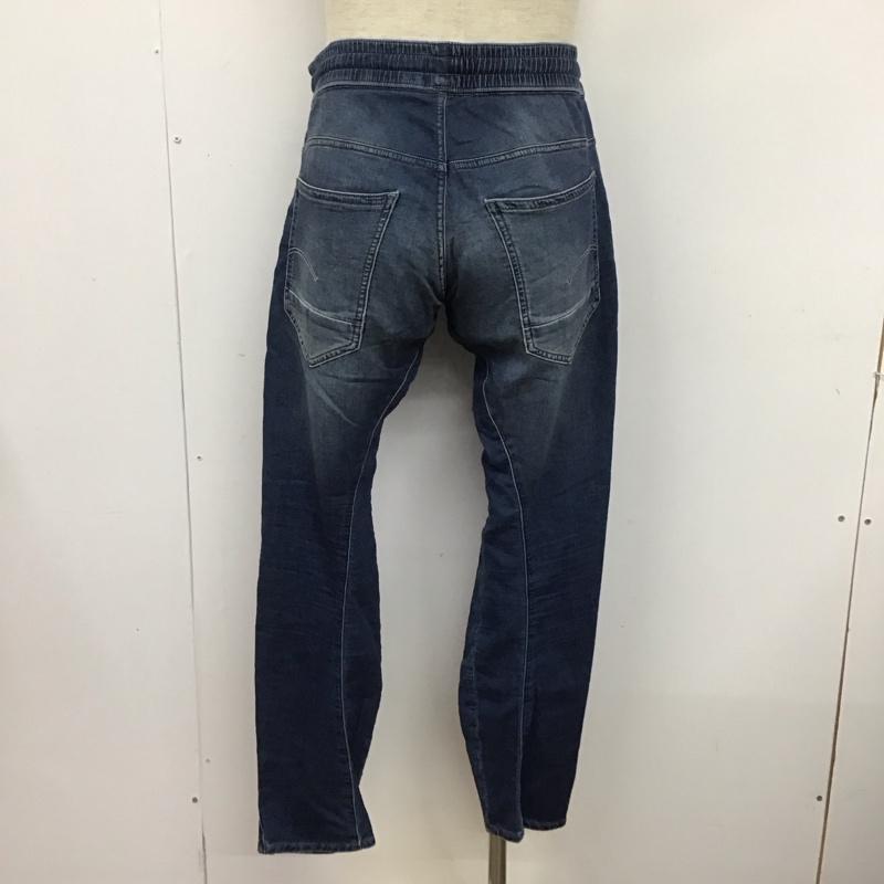 ジースターロゥ G-STAR RAW パンツ デニム、ジーンズ スリムパンツ カジュアルパンツ ストレートパンツ ストレッチパンツ 30インチ 無地 インディゴ / インディゴ /  メンズ USED 古着 中古 10124784