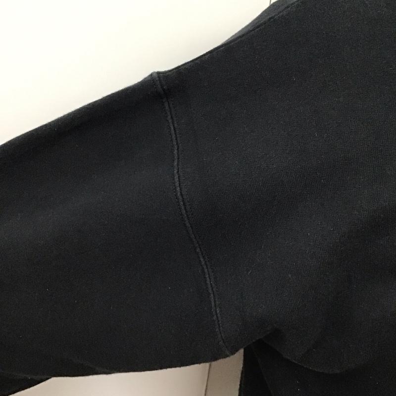 ヘインズ HANES トレーナー 長袖 kappa delta スウェット 裏起毛 M ロゴ、文字 黒 / ブラック /  メンズ USED 古着 中古 10116815