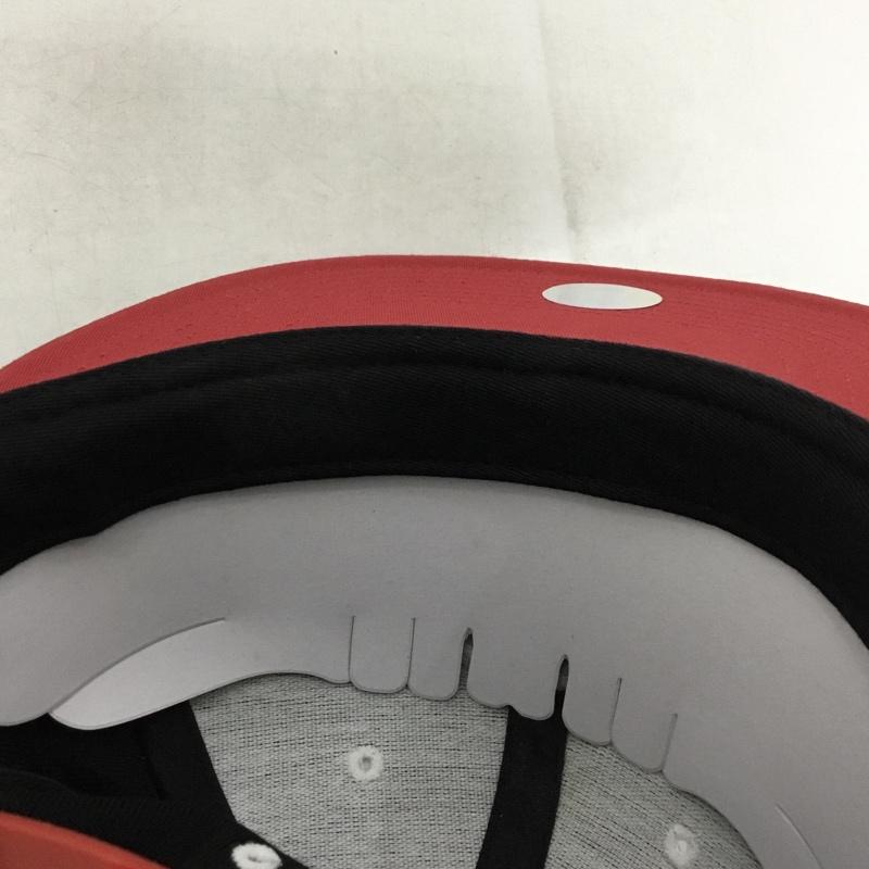 ステューシー STUSSY 帽子 キャップ SS LINK TEAM CAP ロゴ、文字 黒 / ブラック / X 赤 / レッド / メンズ USED 古着 中古 10146885